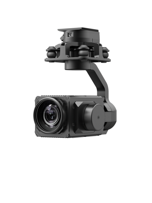 Câmera Gimbal de 3 eixos, zoom híbrido 120x, visão noturna, ZH30