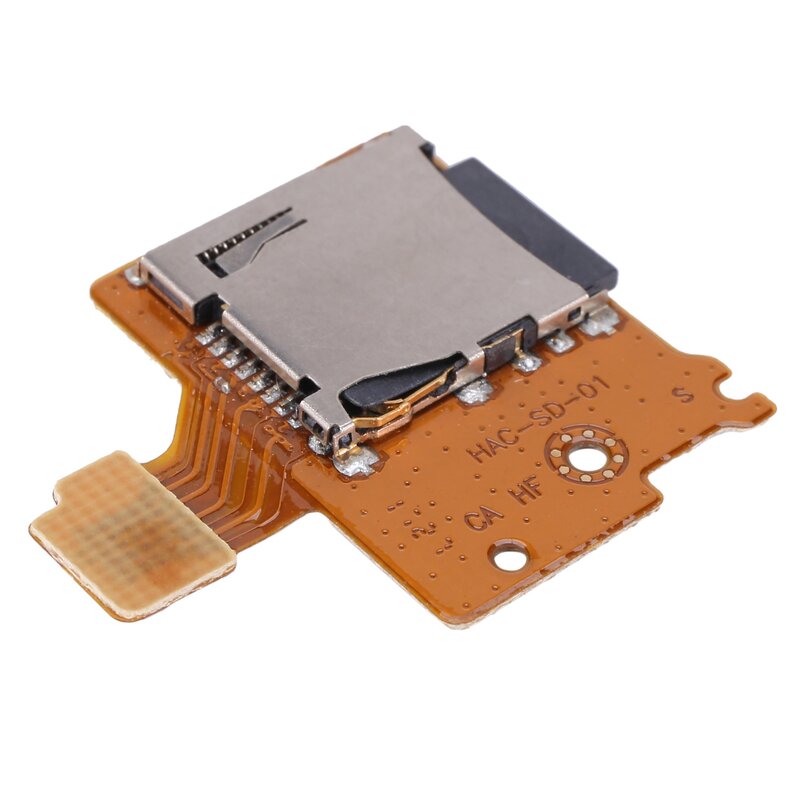 Micro-Sd Tf Cartão Slot Soquete, Substituição da placa para Game Console, Cartão Leitor Slot Soquete