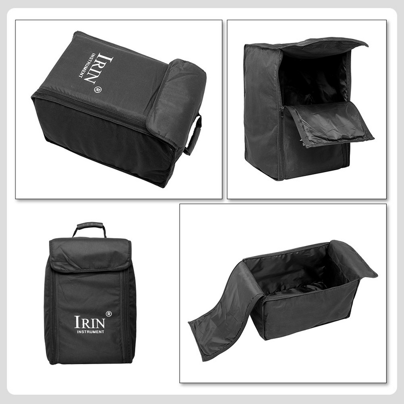 Portátil Cajon Bateria Kit para Crianças, Carrying Bag, Armazenamento Instrumento Musical, Percussão Instruments, Box