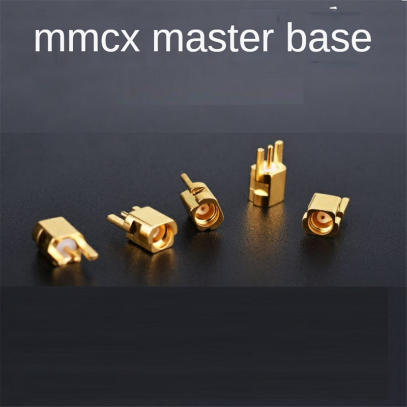 Conector hembra mmCX para auriculares, montaje PCB, 3 pines, para Shure SE535, SE425, SE315, SE215, 10 unidades
