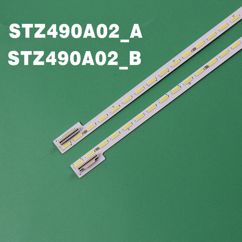 2 قطعة/المجموعة LED إضاءة خلفية للتلفاز قطاع STZ490A02_A STZ490A02_B ل L49E5700A D49A571U 49E790U 49UD1000 MT4851D01-1 CS0T49LB02