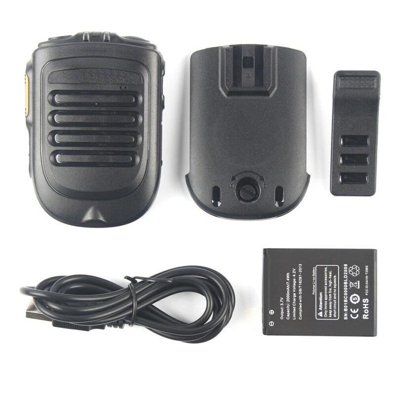 BT 4,2 version drahtlose Mikrofon für F22 4G-W2PLUS T320 3G/4G Radio REALPTT ZELLO unterstützung Wireless Handheld mikrofon