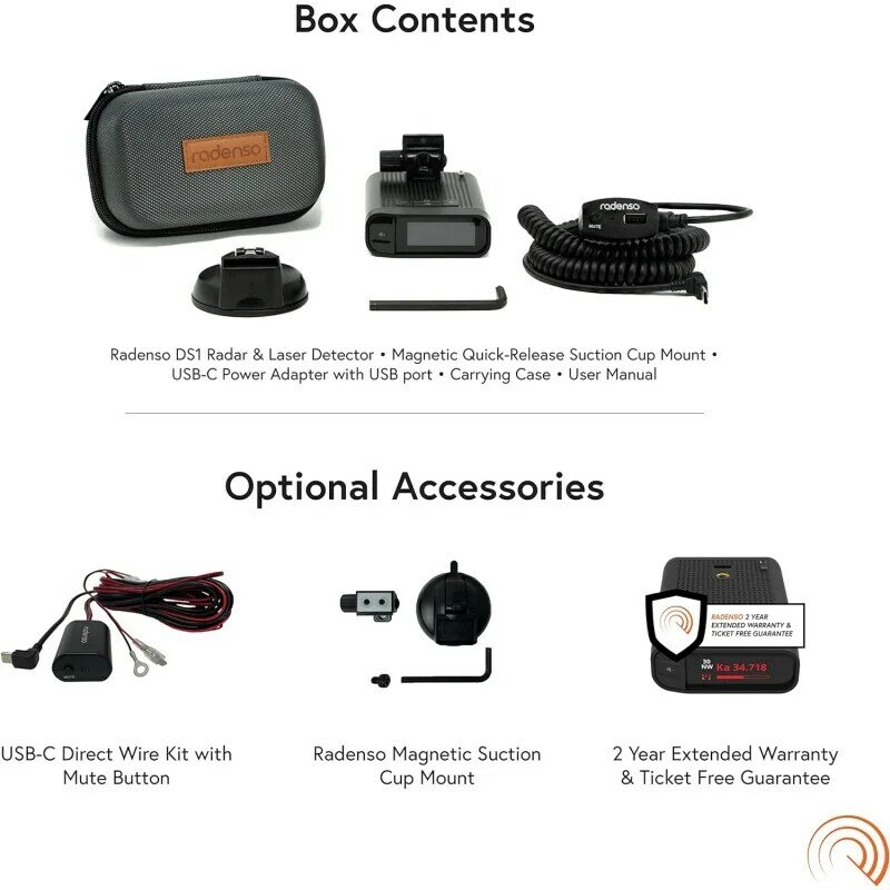 Ladenso-1-エクストリームレンジレーダーセンサー,マグネットマウント,Bluetooth,カラーディスプレイ,無呼吸アラート,GPS自動ロックシステム