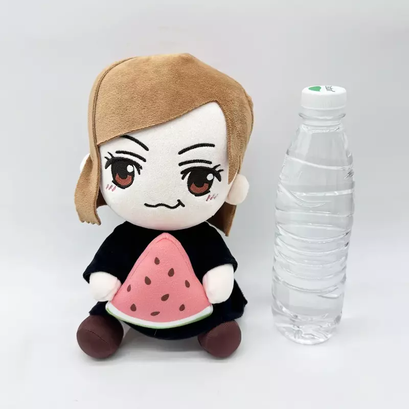 Anime Jujutsu Kaisen Kugisaki Nobara Plüsch puppen niedliche Wassermelone sitzen Taito Plüsch Spiel Enthusiasten sammeln Geschenke