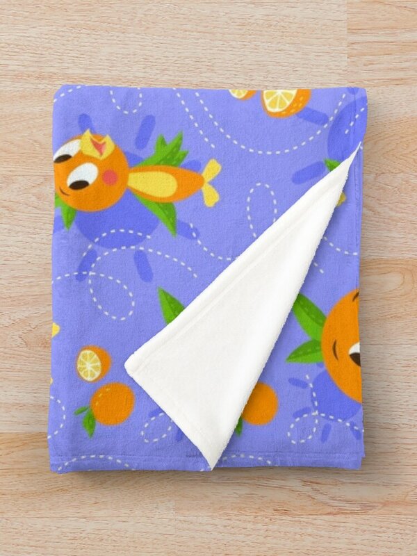 นกสีส้ม Passholder โลโก้ (Periwinkle) โยนผ้าห่มเด็กผ้าห่ม