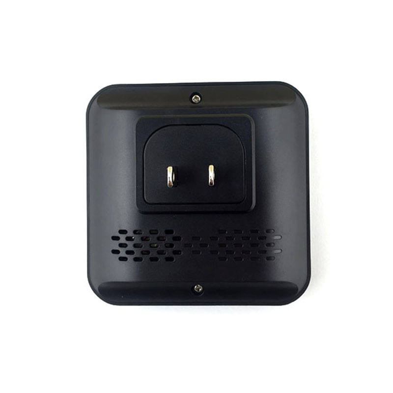 Timbre de puerta inteligente inalámbrico con Wifi, receptor de música, seguridad para el hogar, intercomunicador interior, 10-110dB, 433MHz