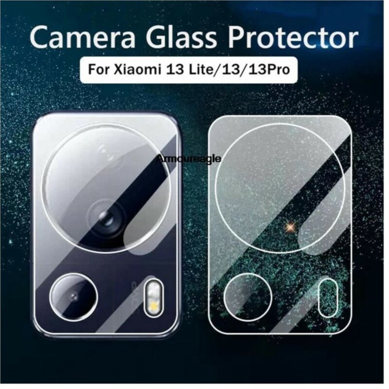Protector de cámara de vidrio templado para xiaomi 13 lite / 13pro / 13 ultra, protector de pantalla de lente para xiaomi mi13 lite, vidrio protector duro