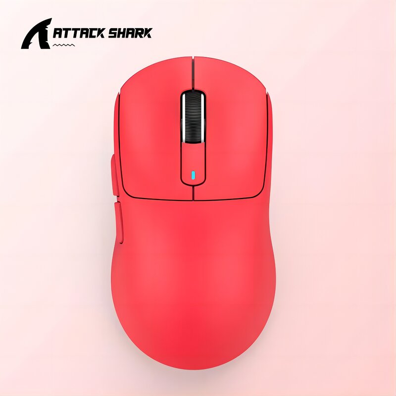 Attack Shark X3 mouse , 49g Lightweight Mouse Pixart 3395 Gaming Mouse Wireless  2.4G Bluetooth Gaming Esport Mouse Laptop