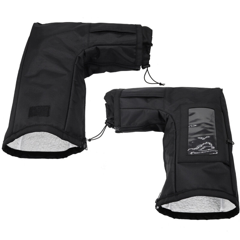 Водонепроницаемые перчатки для квадроциклов, безопасная для касания сумка, передняя защита от ветра, мотоциклетные перчатки, перчатки для руля снегохода