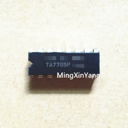 Chip IC de circuito integrado DIP-16, TA7705P, 5 piezas