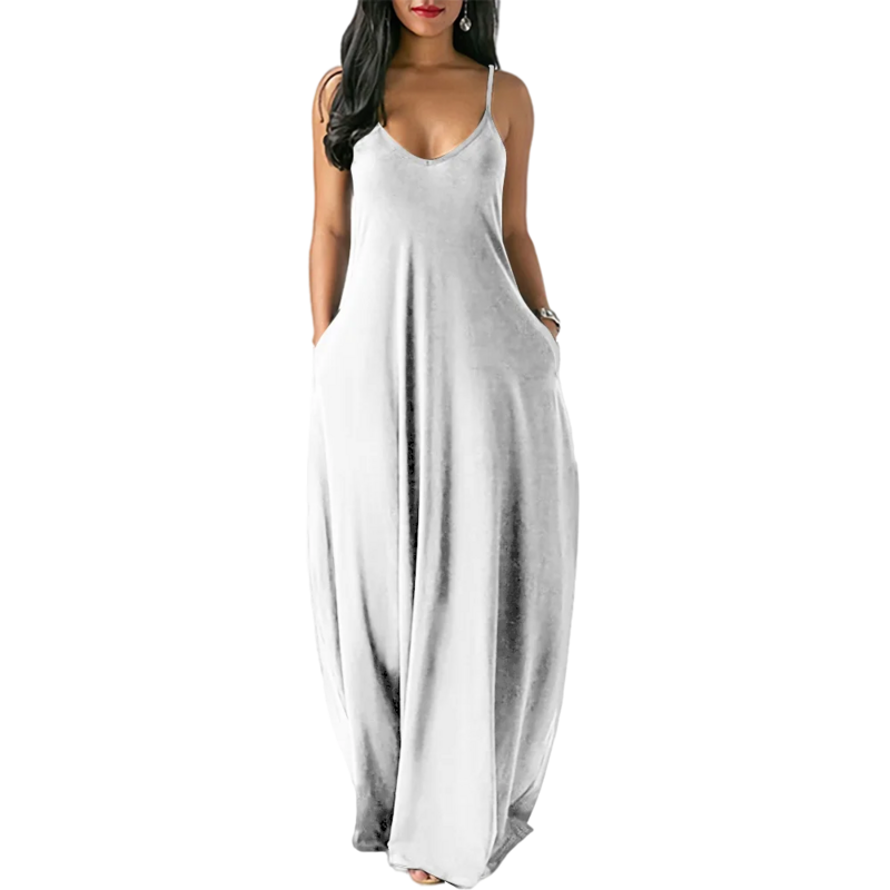 Custom Pattern Women's Dress Casual Summer Loose DIY Personalized Customized Slim Elegant Hawaiian Long Dresses Sexy Long Skirt 