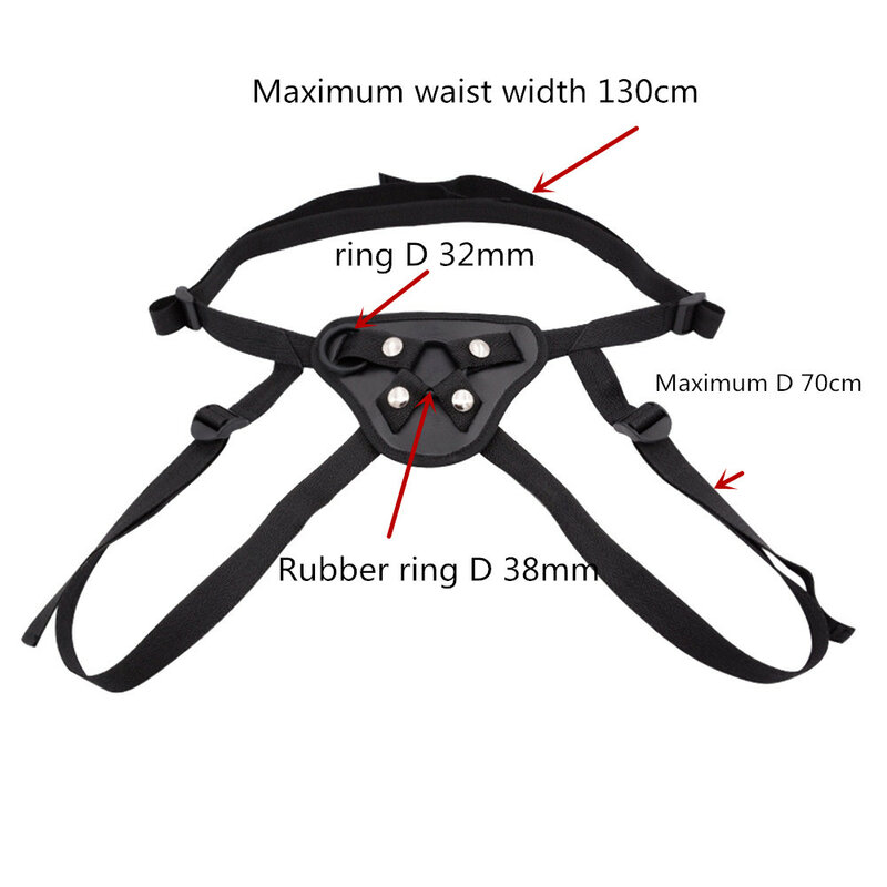 Women Dildo Trap Welbing PU Pants Women Wearable  Dildo Strap on Harness Adult Sex Toys Female Masturbation Toys Product Store