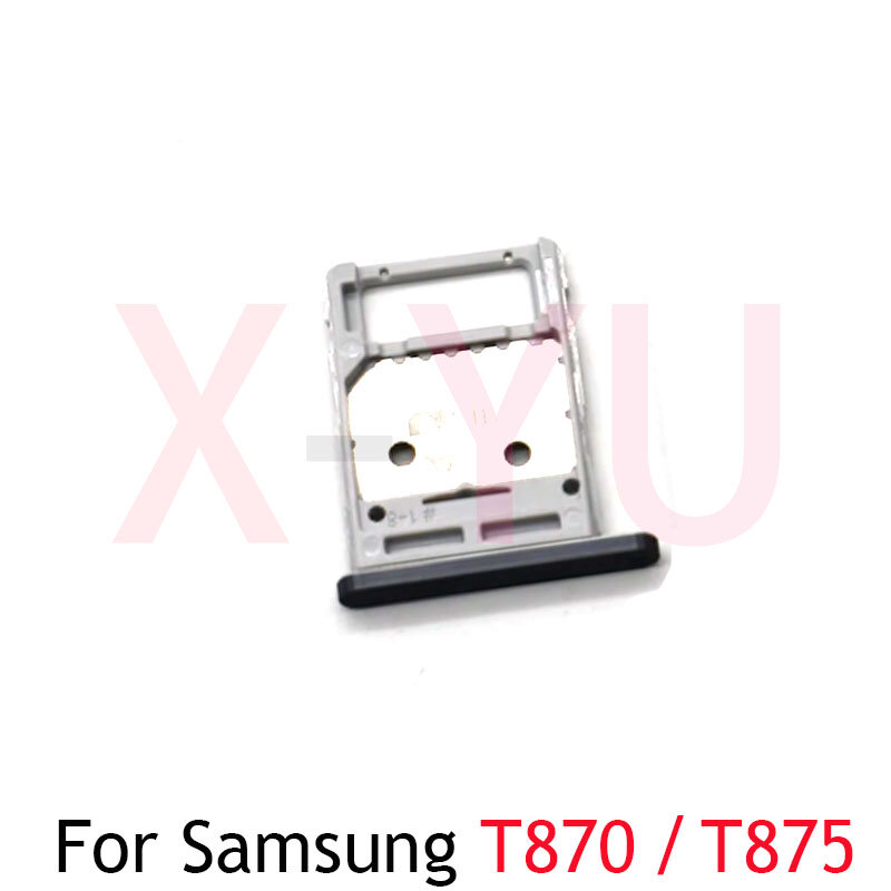 Suporte da bandeja do slot do cartão SIM, soquete do leitor de cartão, Samsung Galaxy Tab S7, T870, SM-T875
