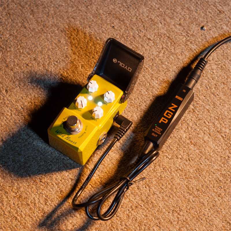 JOYO JP-06 ZGP pedale per chitarra Power Noise Blocker Support DC 9V Max 800mA Output alimentatore per chitarra riduttore di rumore