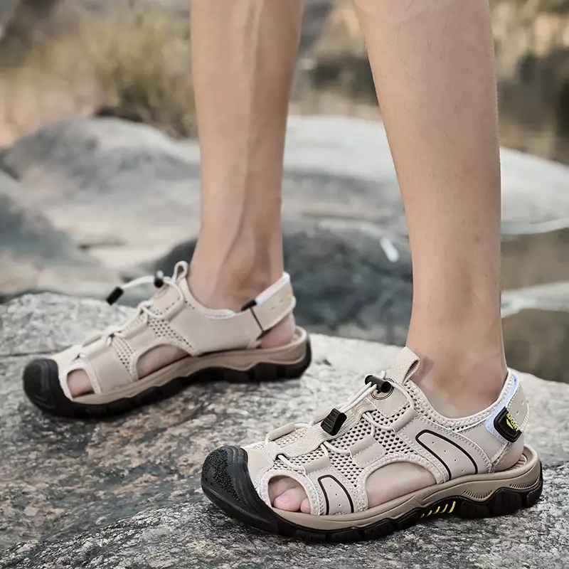 Scarpe Casual leggere di nuova moda sandali da spiaggia da uomo sandali da uomo gladiatore estivi scarpe da Wading all'aperto scarpe da uomo traspiranti