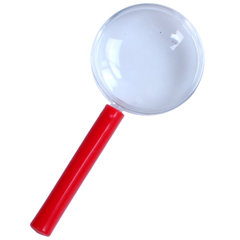 4Pcs plastic mini magnifying glass children's toys