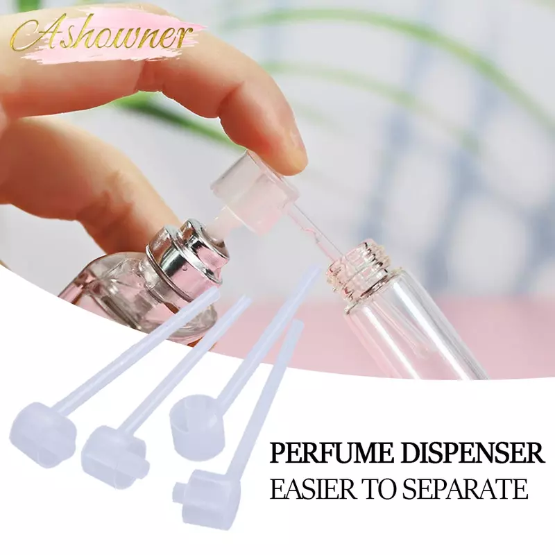 5/10/50 Pcs Parfum Dispenser Tools Diffuser Trechters Cosmetische Pomp Dispenser Draagbare Spuit Refill Pomp Fles Vullen Apparaat