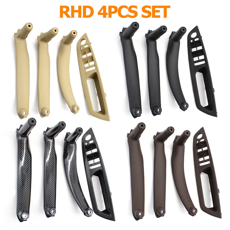 Lhd Rhd Hoge Kwaliteit 4 Stuks Set Inteior Deur Pull Handvat Kit Onderdelen Voor Bmw X5 X6 E70 E71 2007-2013