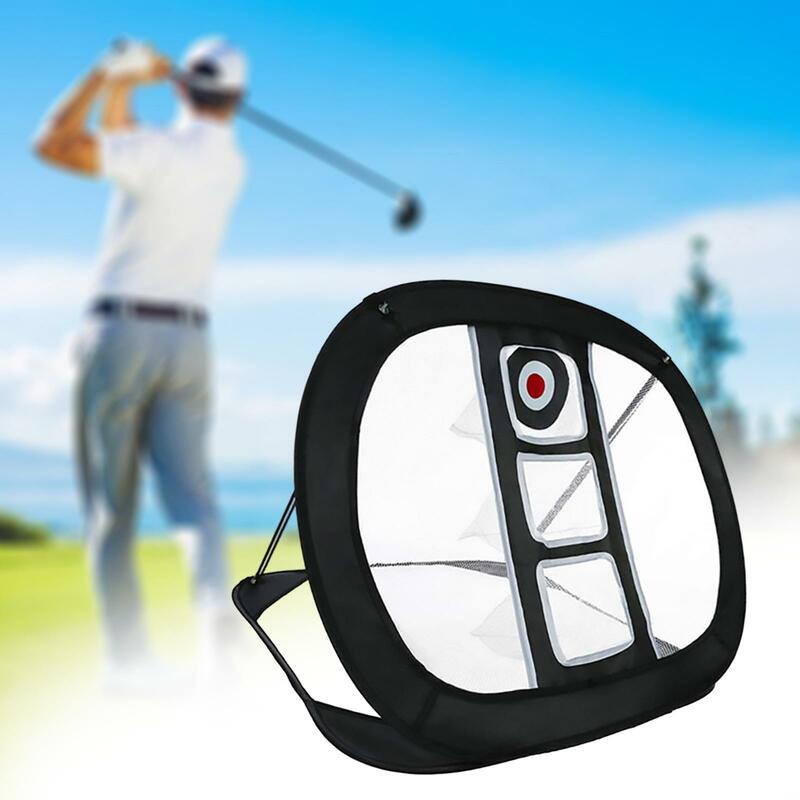 Filet de frappe de golf pliant facile à installer, filet d'entraînement de golf, système de cible de golf