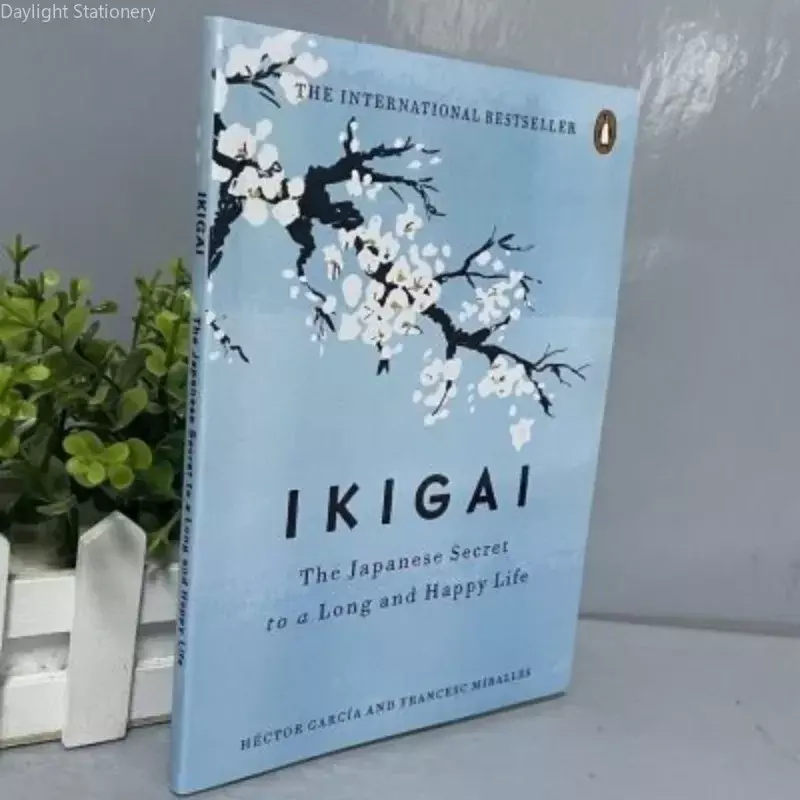 Ikigai大人のための日本の秘密の本、インスピレーションを与える本、セクターガルシア、幸せな健康、英語