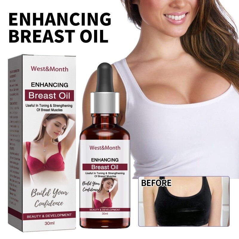 Minyak esensial pembesar payudara, minyak esensial perbaikan payudara kecil dan kendur, pertumbuhan cepat, pijat dada lebih besar seksi untuk wanita