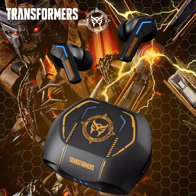 Transformers-auriculares inalámbricos TF-T06 para videojuegos, cascos TWS con Bluetooth 5,3, estéreo HIFI, baja latencia, reducción de ruido
