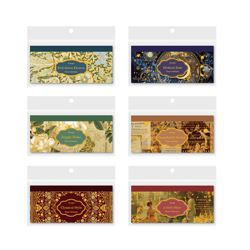 10 Sets/partij Kawaii Scrapbook Stickers Tijd Collectie Diy Scrapbooking Levert Decoratieve Briefpapier Sticker