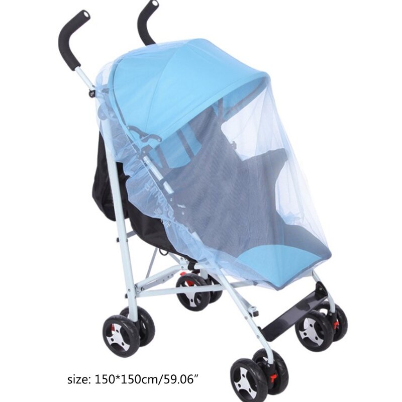 Baby Stroller Mosquitoes Shield Net Pushchair for Protection Breathable Mesh Shi Dropship