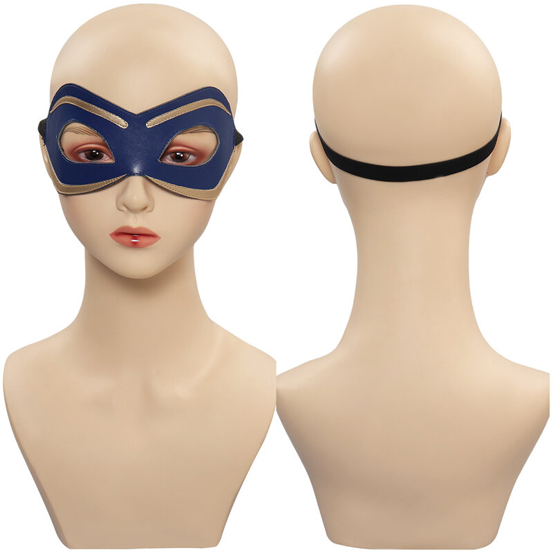 Carol Cos Danvers kostum Cosplay wanita dewasa fantasi Jumpsuit Masker pakaian pesta penyamaran karnaval Halloween