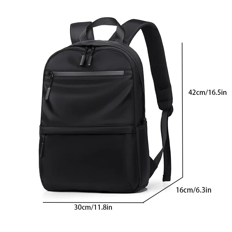 Вместительная Повседневная Водонепроницаемая школьная сумка для студентов, мужские и женские универсальные Простые индивидуальные рюкзаки