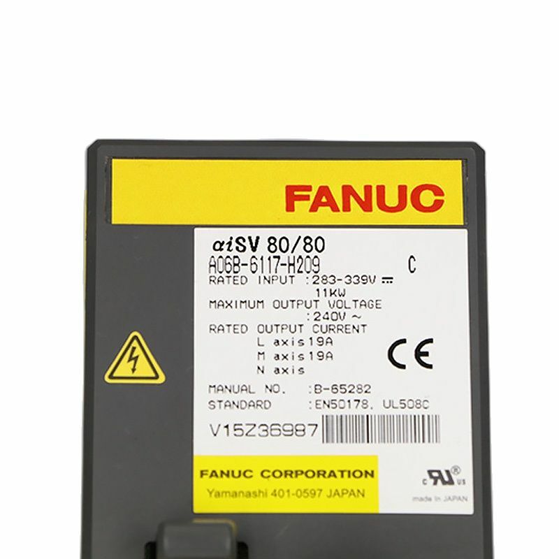 A06B-6117-H209 Fanuc Sevor Amplifier Test ok A06B 6117 H209