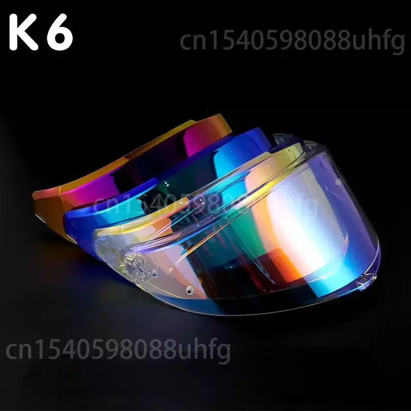 Visière de remplacement d'origine pour moto, éventuelles 1 MPLK, écran anti-rayures, accessoires de moto, casque intégral, étui à lentilles pour k6