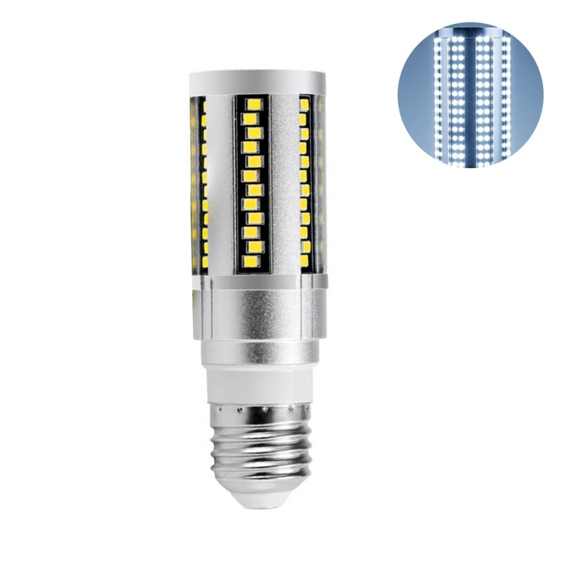 LED-lamp LED-kandelaarlamp E27 standaardbasis Niet-dimbare LED-kroonluchterlampen Daglicht Koel wit LED-maïslamp