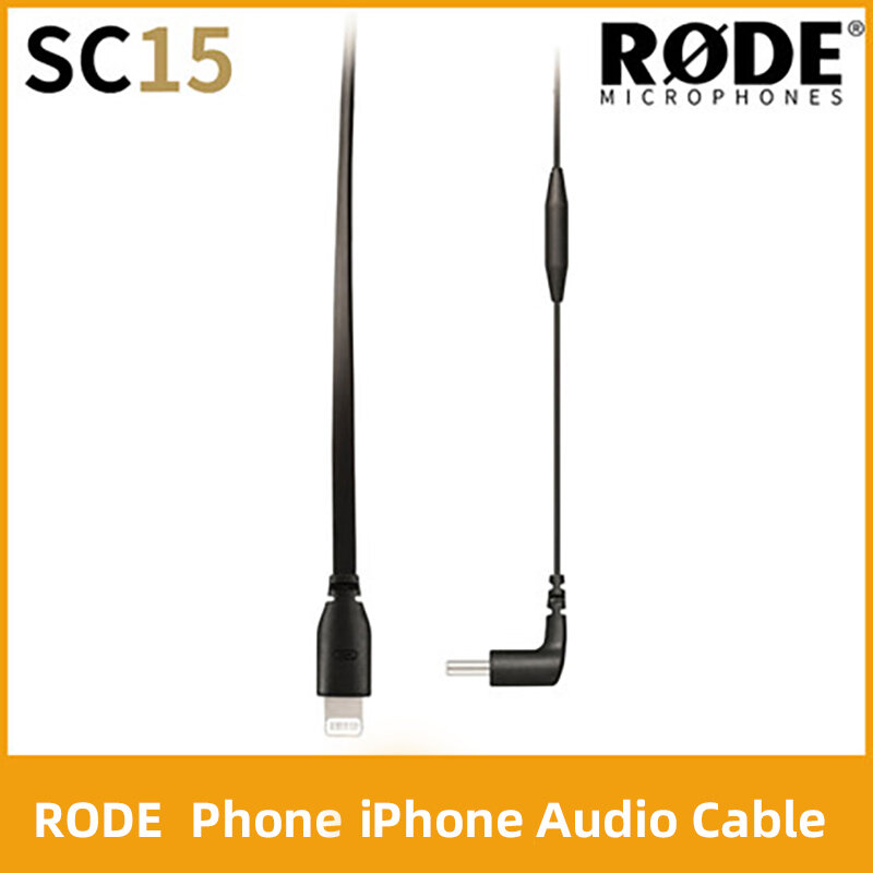 RITT SC15 SC16 SC11 DCS-1Cable Adapter Stecker USB-C zu Typ-C Blitz Kabel für iPhone Android Smartphone Mikrofon Kabel