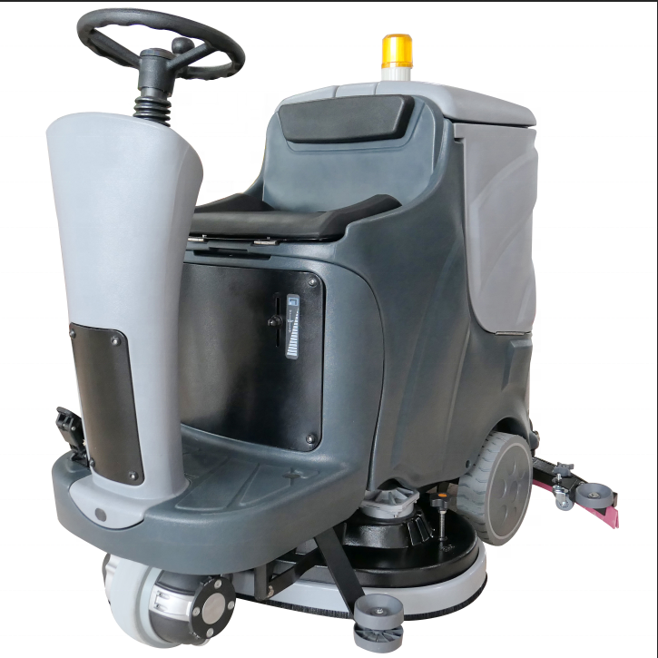 Automatic Electric Floor Scrubber Wet Dry Battery Operated Sweeping Machine