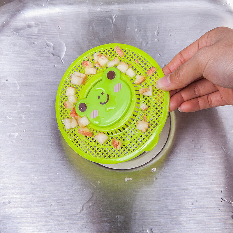 Круглая ловушка для волос DONYUMMYJO с изображением животных, высокое качество Ванна для бассейна, сетчатый фильтр для кухонной раковины, 4 стиля