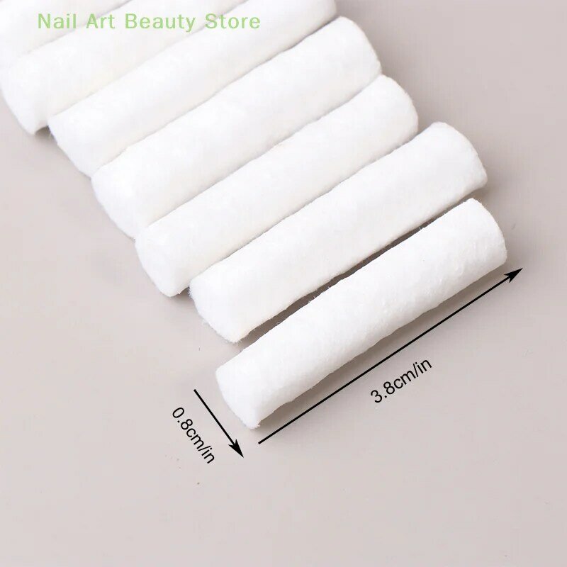 50pcs/Bag 100% Cotton Dental Cotton Roll Dentist Material Teeth Whitening Product Surgical Cotton Rolls High Absorbent