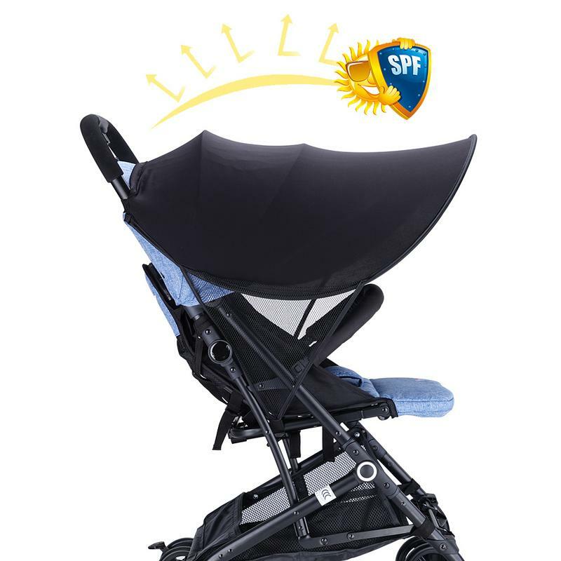 รถเข็นเด็กทารก Sunshade กระบังแสงรถเข็นเด็กทารกอุปกรณ์เสริมรถยนต์กรอบกันสาดกันสาดที่บังฝน Canopy รถเข็นเด็กอุปกรณ์เสริม