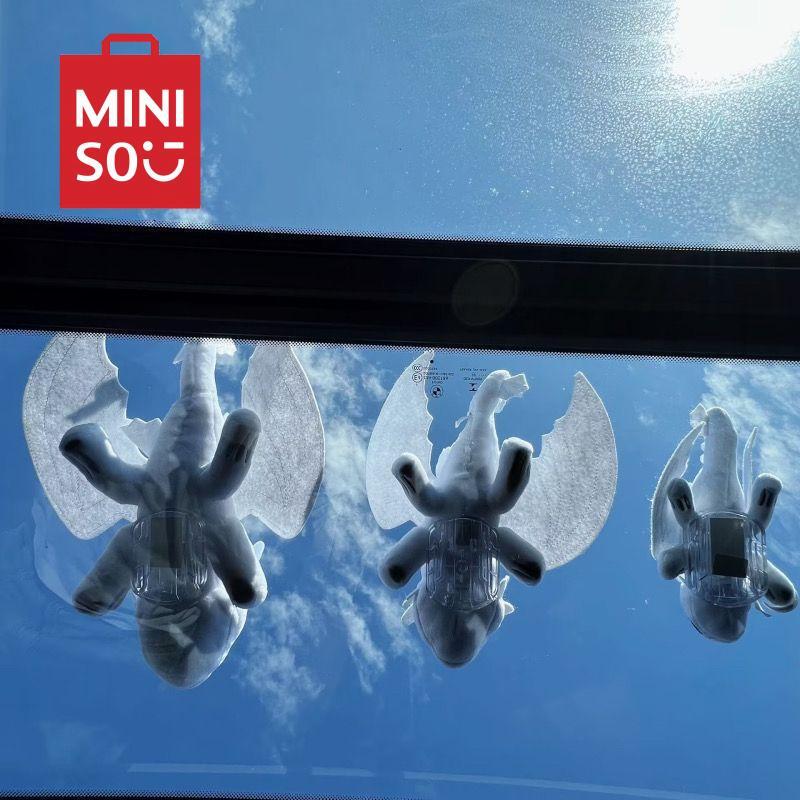 Dragon Tamer Kawaii Anime sdentato Baby Wings Moving Roof Doll Cute Cartoon Car outdoor Sunroof Pendant Doll Toys for Kids