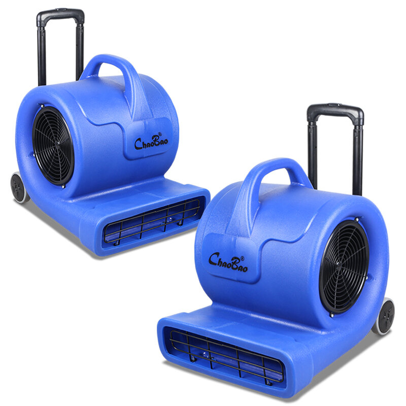 Blue high power with tie rod carpet floor dryer hotel shopping mall cleaning equipment industrial household commercial blower