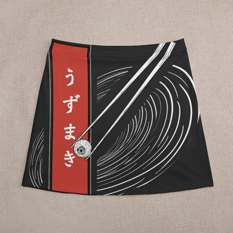 Uzumaki-ミニスカート,夏服,女性用,コレクション