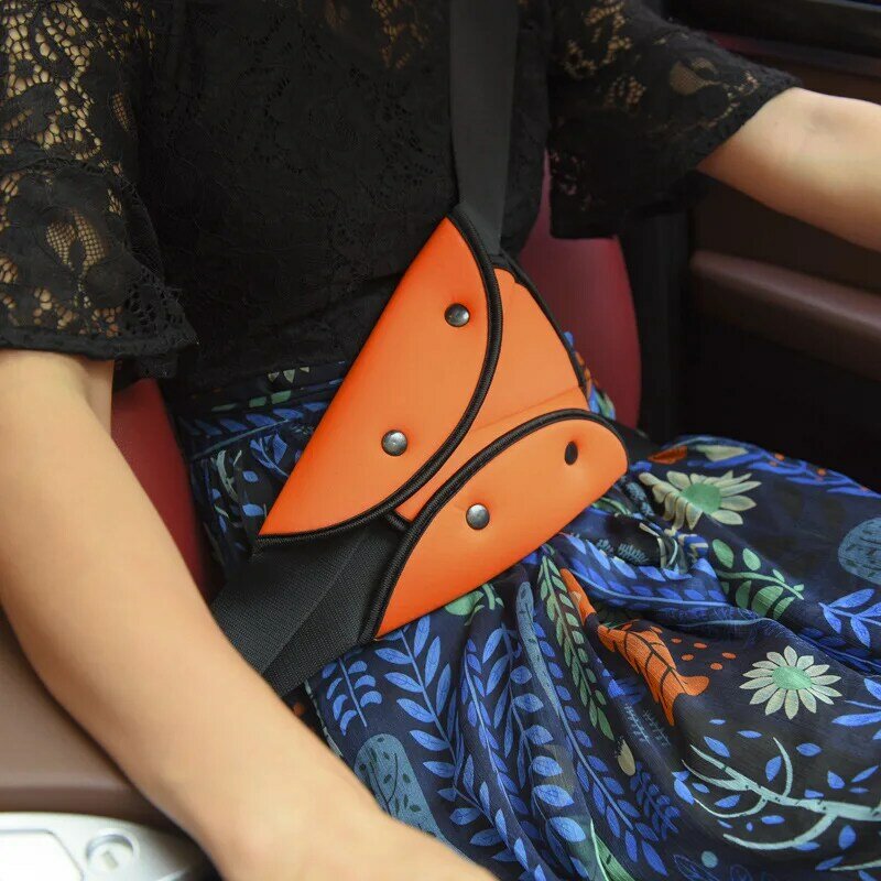 Cintura di sicurezza per seggiolino auto per bambini cintura di sicurezza a triangolo regolabile fermo per cintura di sicurezza protezione per bambini accessori per auto Silla De Bebe