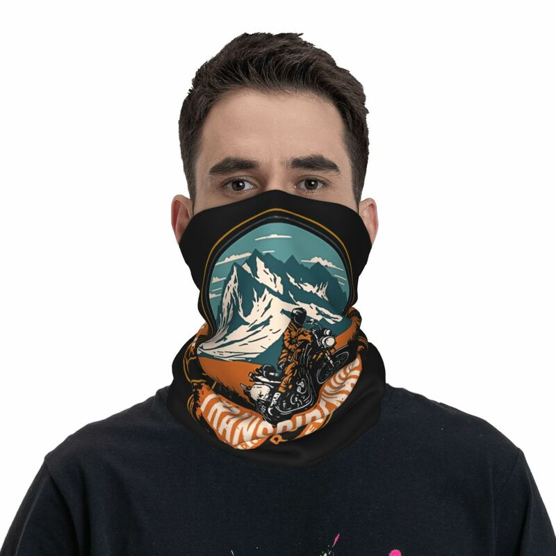 Transpyrenean motocykle drogowe Moto Bandana ocieplacz na szyję Motocross maska na twarz wędrówki Unisex dla dorosłych zima