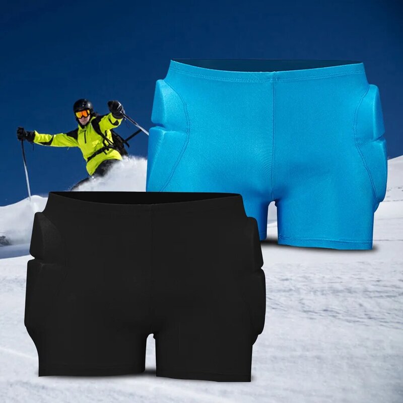 Pantalones cortos acolchados para deportes al aire libre para niños, equipo de esquí, trasero de cadera, Protector de Skate de invierno, ciclismo, Snowboard, transpirable