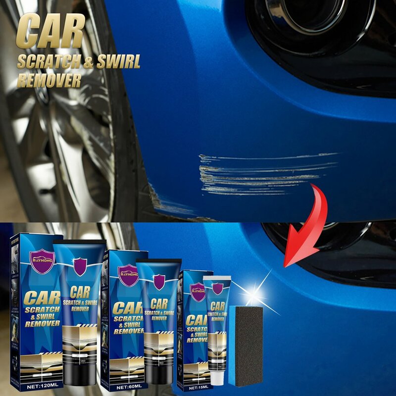 Auto Kras Reparatie Crème Auto Body Paint Krassen Remover Kit Polijsten Wax Werveling Verwijderen Reparatie Tool Auto Verzorgingsaccessoires