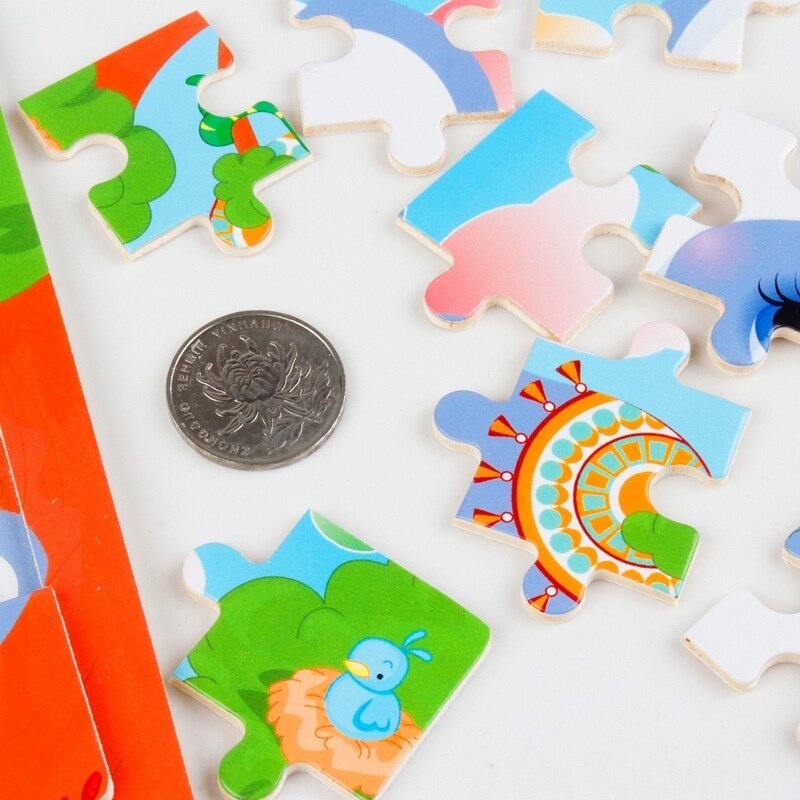 Drewniane dla dzieci Puzzle Jigsaw drewniane zabawki samolot pociąg zwierzę dla dzieci wczesna edukacja oświecenie rodzice WJCL00012