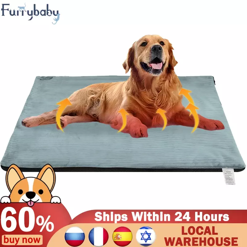 Dog Self Heating Bed Mat Cat Beds for Small Medium Large Dogs Removable for Cleaning Puppy Soft Claming Dog Beds Pet Bed
