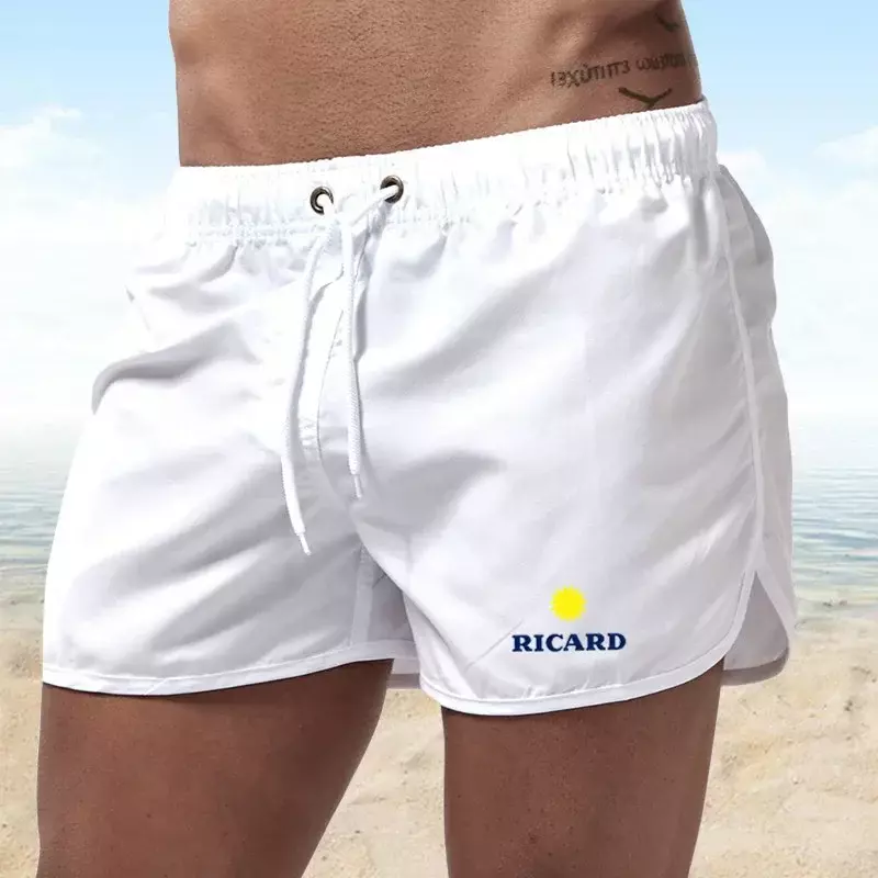 Shorts de praia secagem rápida para homens, roupas casuais fitness e jogging, fitness e esportes, M-3XL