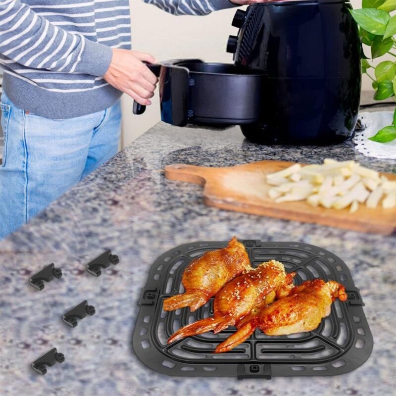 Air Fryer Rubber Feet for COSORI Instants Vortex Air Fryer Grill Plate Professional Rubber Bumpers Silicone Tabs