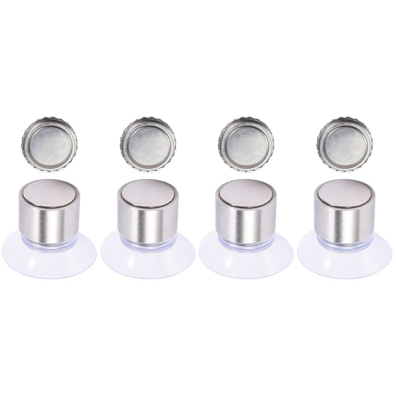 4 Sets Magnetic Soap Holders Bathroom Wall-mounted Hanging Soap Dish Rack Vacuum Suction Cup Soap Hanger for Kitchen Bathroom